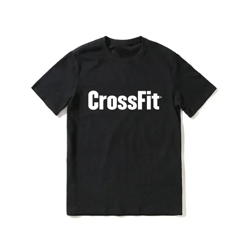 The new summer 2024 Crossfit releases the most suitable black short sleeved Tshirt for women Cool Street Tshirt item for sale
