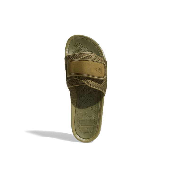 Adidas Originals Pharrell x Adidas Originals Boost Slides 'Olive Cargo' FY6141