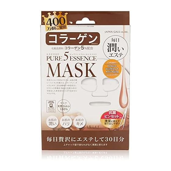 Japan Gals Pure Five Эссенциальная маска CO 30 штук