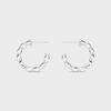 [925 Silver] SOLOMONIC COLUMN EARRINGS