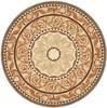 Kreative Bohemia Muster Teller Keramik Wandbehang Dekorative Hintergrundplatte Nordischer Stil