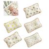 Newborn Pillow Baby Head Pillow with Cartoon Pattern Soft Breathable Neck Support Baby Pillows Travel Pillow Baby Supply