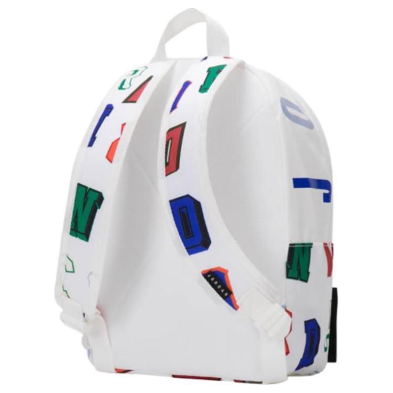 Jordan Polyester Backpack Small Size Unisex White Jordan JD2513068TD-002