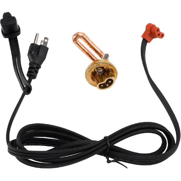 3100130 Engine Block Heater for Chevrolet for GMC 6.6L Duramax Diesel (2001-2008) Engines– 120V 1000W for Express 2500/3500, Silverado 2500/3500