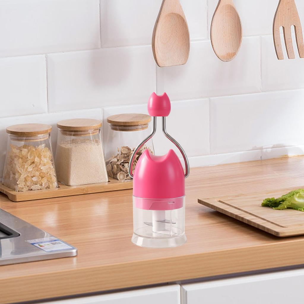 Hachoir Manuel Facile à Utiliser Hachage Rapide Nettoyage Facile Hachoir Alimentaire Pratique