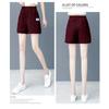 Summer Shorts Women's High Waist Wide Leg Pants Thin Loose Fifth Pants Ins Fashion Leisure Sports Commute