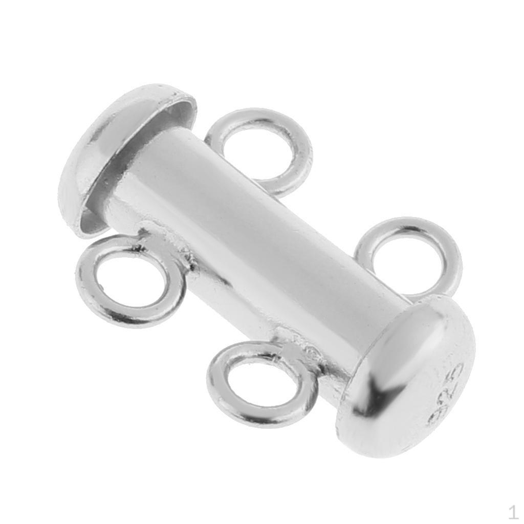 Застежка-карабин 925 пробы, 2 звена 2 Strand