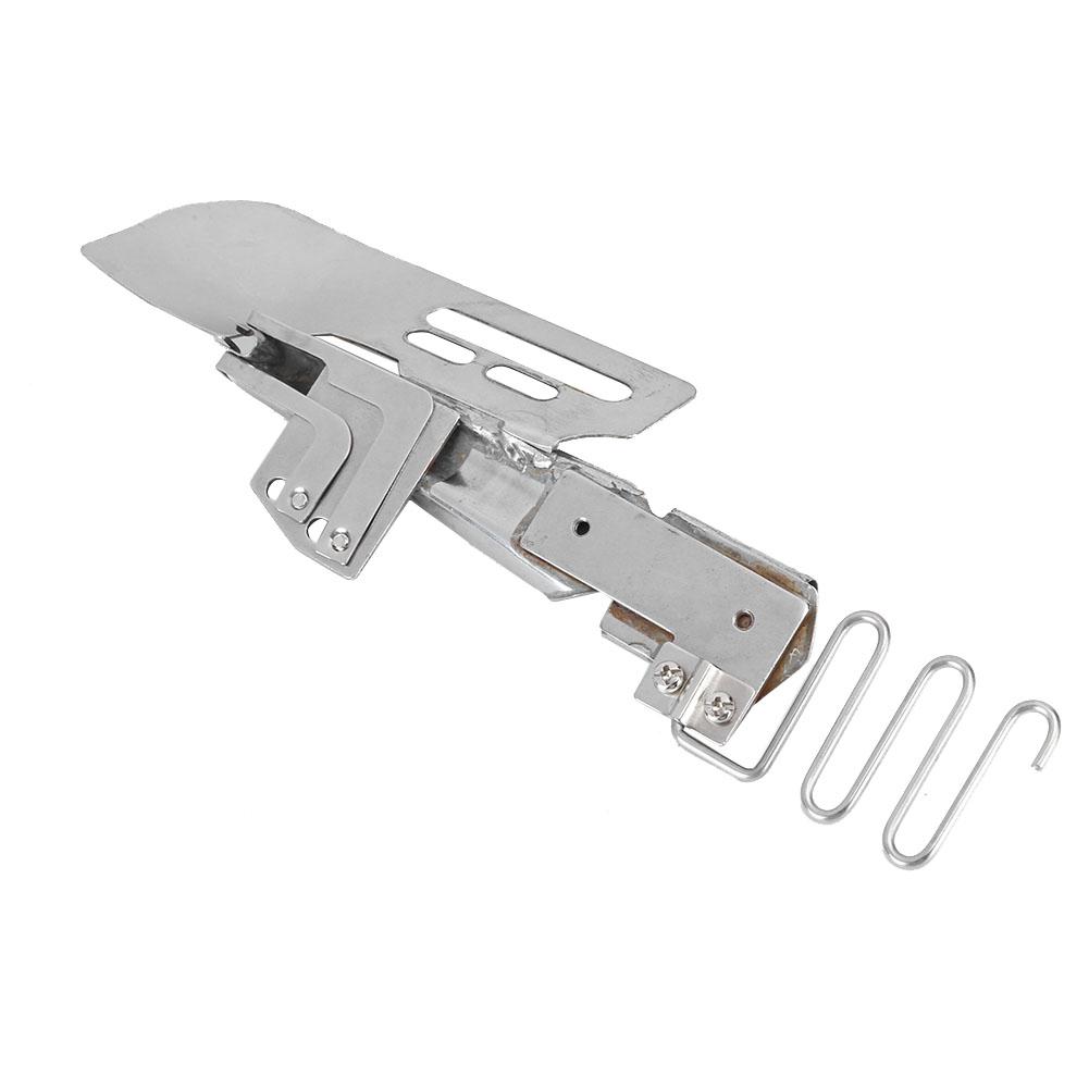 Overlock Einfasser rechter Winkel Saum Industrie Nähmaschine Ordner Aufsatz Doppelt gefaltet 38