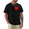 I Love Submissive Unisex Tshirt Minimalist Plain Crew Neck Tshirt