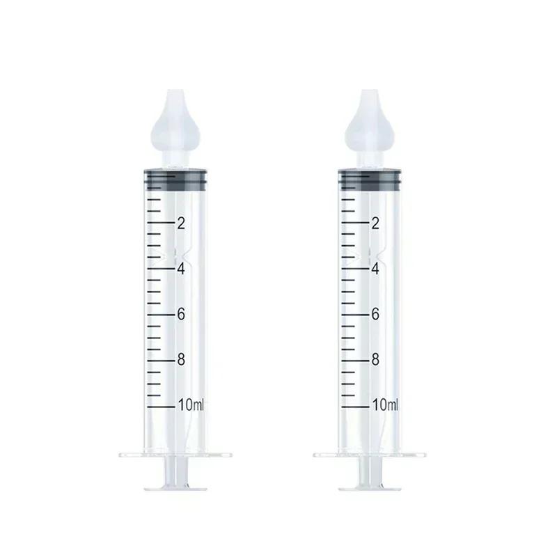 Rhinitis Nasal Irrigator Washing for Children Silicone Baby Nasal Aspirator Syringe Baby Nose Cleaner Kids Nasal Washer Reusable