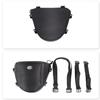Borsa da moto nera Borsa da sella posteriore Borsa da viaggio Zaino a tracolla Borsa da turismo impermeabile