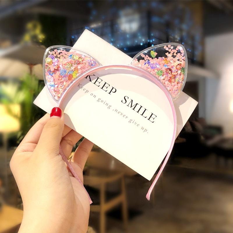 Baby Girls Hairband Cat Ears Headband Princess Head Wrap Hair Band Kids Hair Accessories