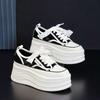 Bear White Shoes Spring New Thick-soled White Breathable Small Fashion Inner Height-increasing Women's Shoes
