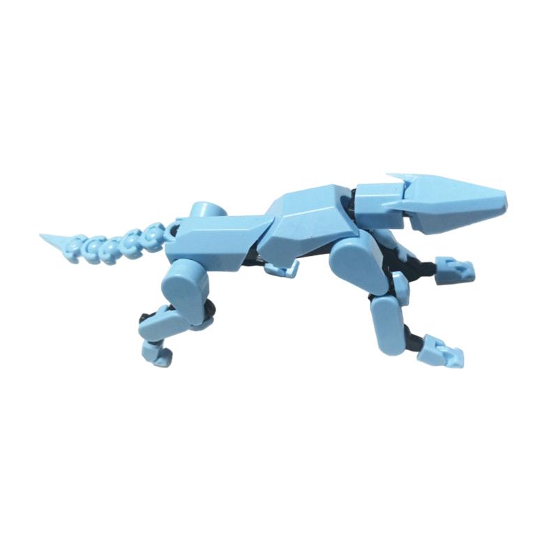 Imprimare 3D, mobilă, cu mai multe articulații, cu schimbare de formă, câine, păpușă norocoasă, jucărie cu 13 articulații, puzzle de bricolaj, asamblare, jucărie, ornamente de stil, cadou