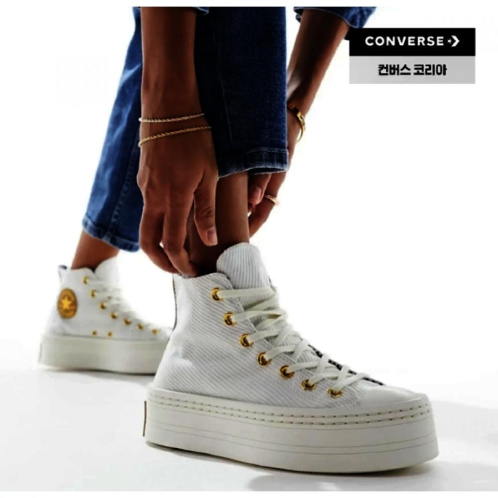 Converse High Top Lift Canvas Sneakers Platform White A07204c