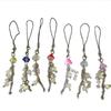 Phone Lanyard Wrist Strap Jellyfish Star Keychain Chain Phone Charm Antilost Y2K Cellphone Strap Hanging Cord for Women
