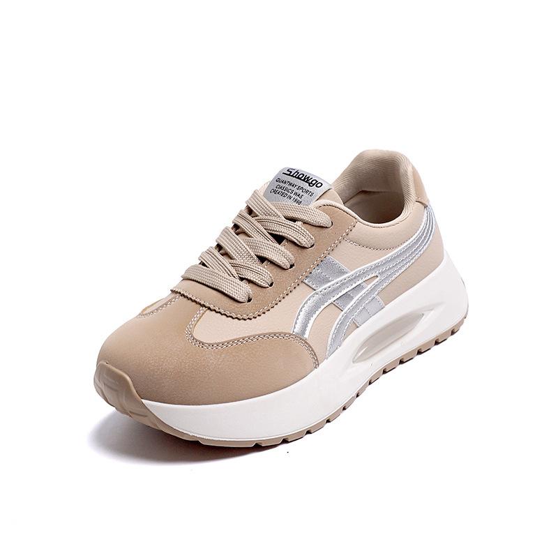Ins Board Shoes Women's Korean Version of Dad Shoes Women's 2025 Autumn New Female Student Sports Shoes Little White Shoes KT-2692