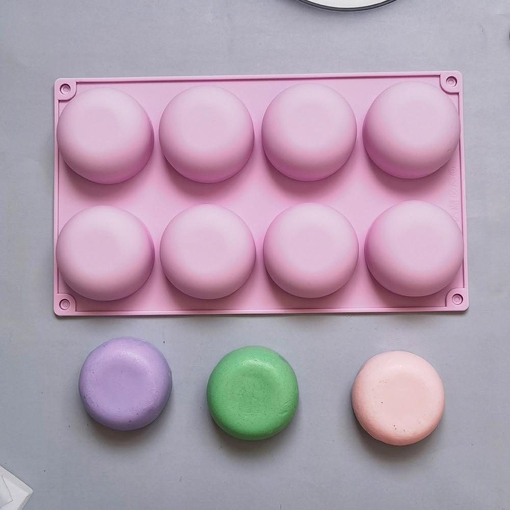 Fondantform Leichte Reinigung Lutscherform Ofenfest DIY Backen Praktische Fondant-Silikonform Seifenkerzenform