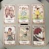 Under The Roses Lenormand Deck A Charming 40-card Petit Lenormand Deck Presented with Delicate Sepia- Toned Illustrations 9*6cm