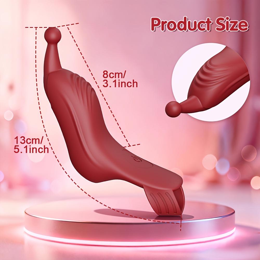 Finger Trigger G-Spot Vibrator Couple Flirting Vibrating Massager Female Masturbator Sex Toys Rechargeable Silicone Material For Women