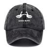 Retro Goose Print Baseball Cap with Casual Style Dad Hat Suitable for Men's Worn-out Duck Patterned Sports Hat