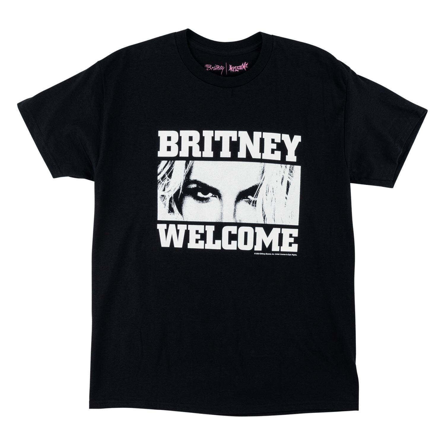 New Welcome Skateboards x Britney World Ends T-Shirt Black XXXXL