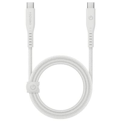 USB-C To USB-C Cable ENERGEA 1.5m Fast Charging White