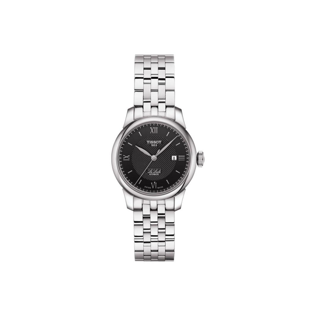 

TISSOT Le Locle Collection Automatic Mechanical Movement 30m Water Resistance Women s Watch 29mm T006.207.11.058.00 Black Dial Steel Band