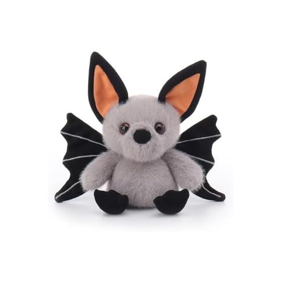 Apricot Lamb Mischievous Bat Plush Toy, Soft Cute Fluffy Mischievous Bat for Boys and Girls 19cm