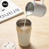 HOLOHOLO Insulated Straw Latte Coffee Mug