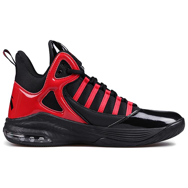 New Anta Basketball Collection Mid Top Vintage Basketball Shoes Men's Black Red 91931102-1
