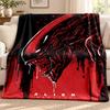 Alien blanket Flannel Blanket Soft Cozy Plush Throw for Sofa Bed Lightweight Home Decoration Outdoor camping
