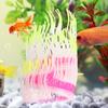 Aquarium Fish   Artificial Silicone Coral Sea Anemone Water Plant Landscape Ornament Decoration Accessory