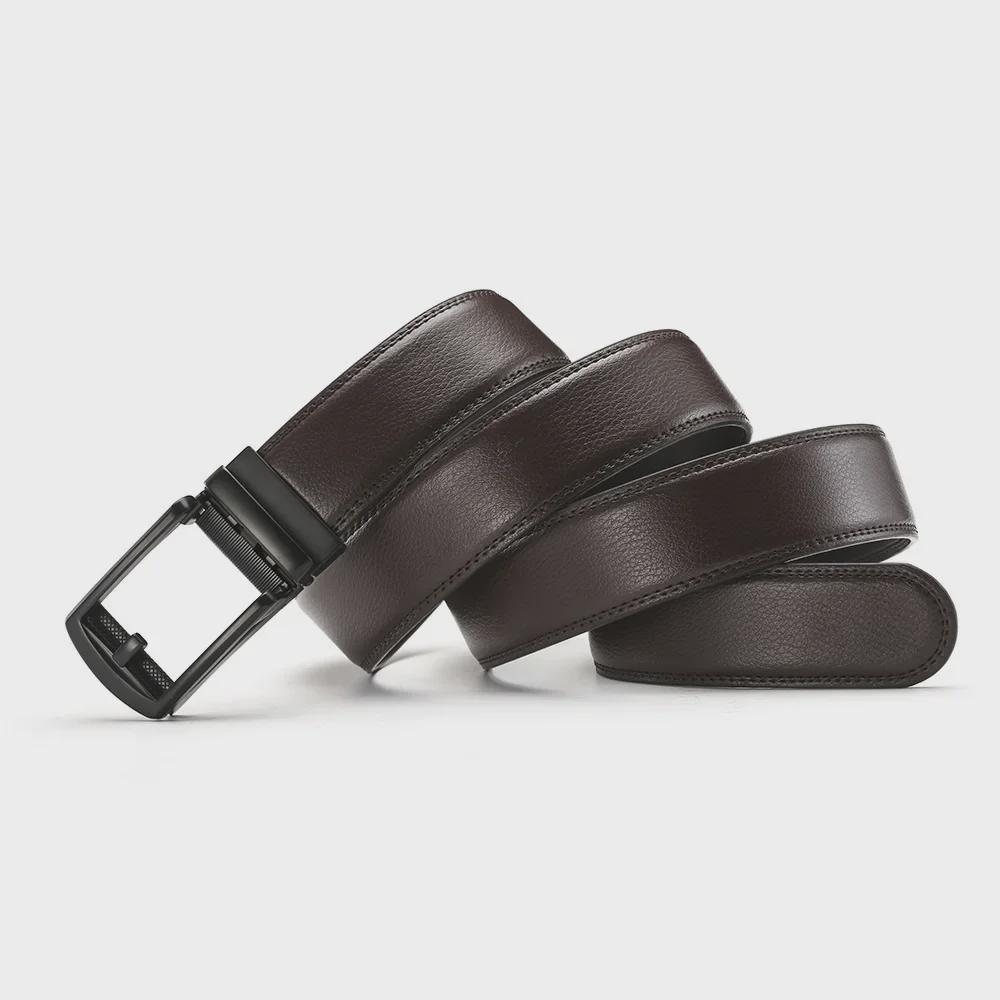 Men's 3.5CM High-End Automatic Belt Buckle - Simple & Youthful Design
