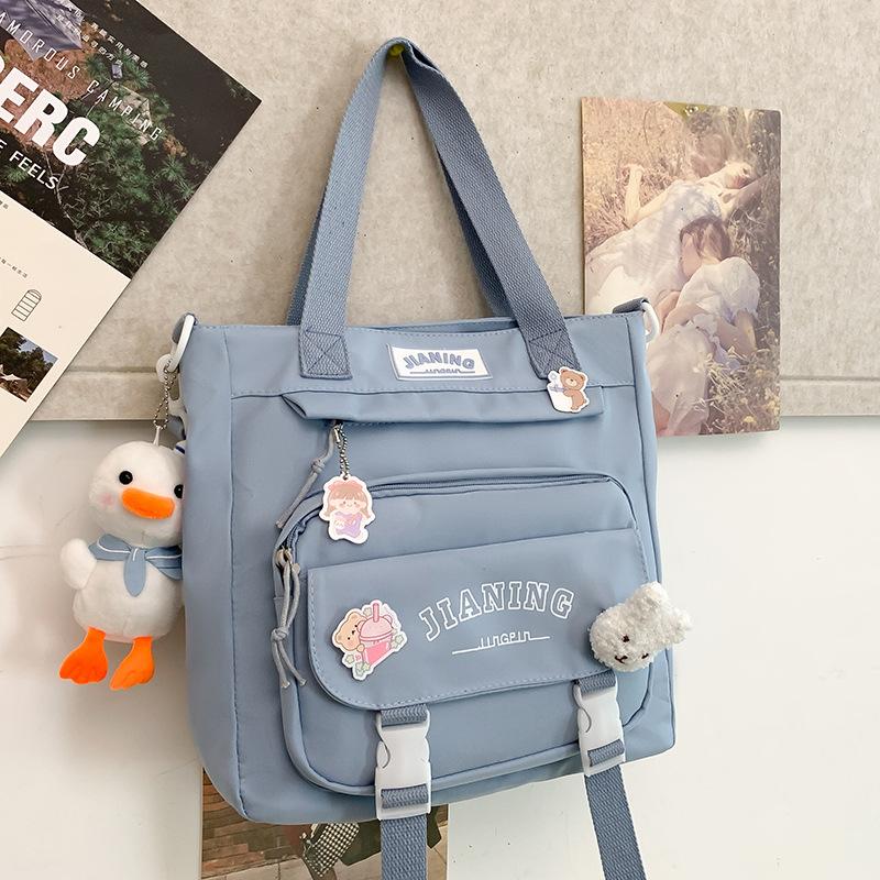 

Детский школьный рюкзак, рюкзак из двух частей большой вместимости, грязеотталкивающий, для учениц начальной школы, модный рюкзак.