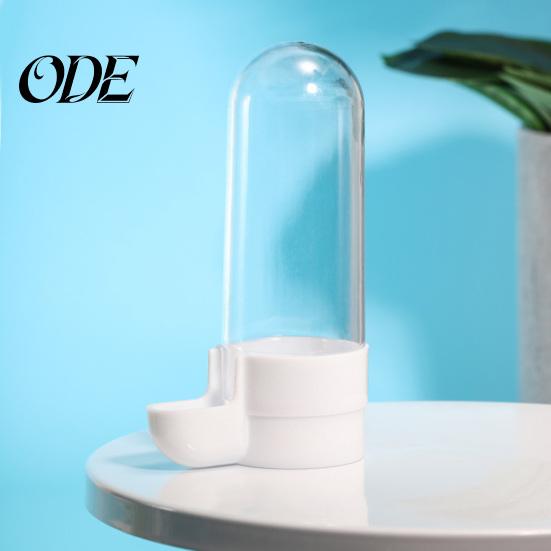 Bird Trough Water Feeder Large Capacity Splash Proof Transparent Container Cage Pet Parrot Hanging Food Dispenser Supplies