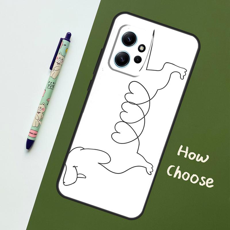 Dackel Hunde Hülle Für Xiaomi Redmi Note 14 10 11 12 13 15 Pro Plus Hülle Für Redmi 15 15C 14C 12C 10C 13C