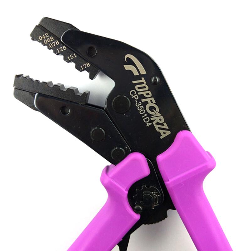 TOPFORZA CP-3501D4 Ratchet Crimping Pliers