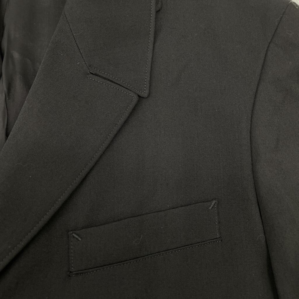 REGULATION Yohji Yamamoto HV-J98-148 18AW Black Doctor Coat coat 2 blackUsed