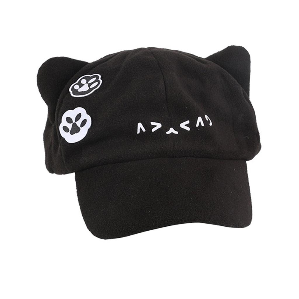 Cosplay Cats Ear Baseball Hat for Teens Girl Women Funny Ear Hat Y2K Hiphop Hat All Matching Sun Hat Halloween Headpiece