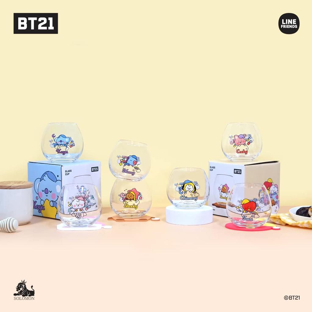 Solomon Shoji BT21 Cup & Coaster Set (KOYA) Cup & Coaster BT21-CKS-A-KY