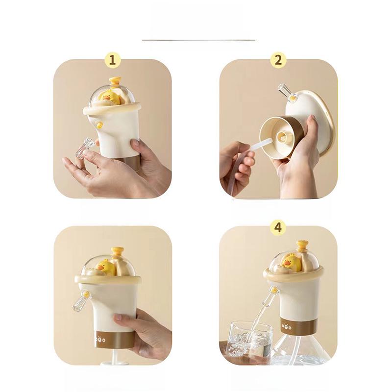 Electric Mineral Water Dispenser: Automatic Pump & Suction Device