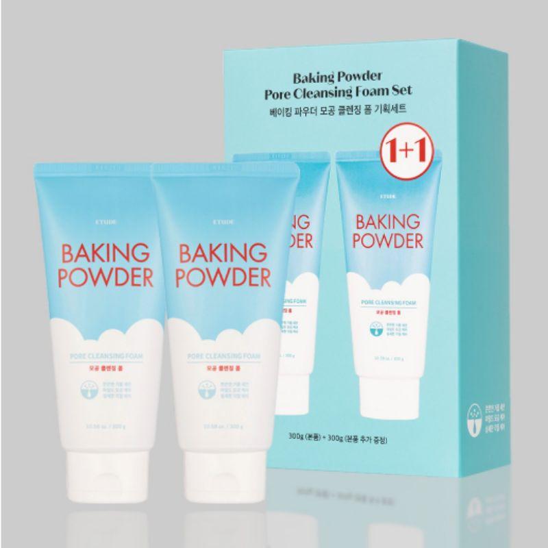 ETUDE Baking Powder Pore Cleansing Foam 300g x2