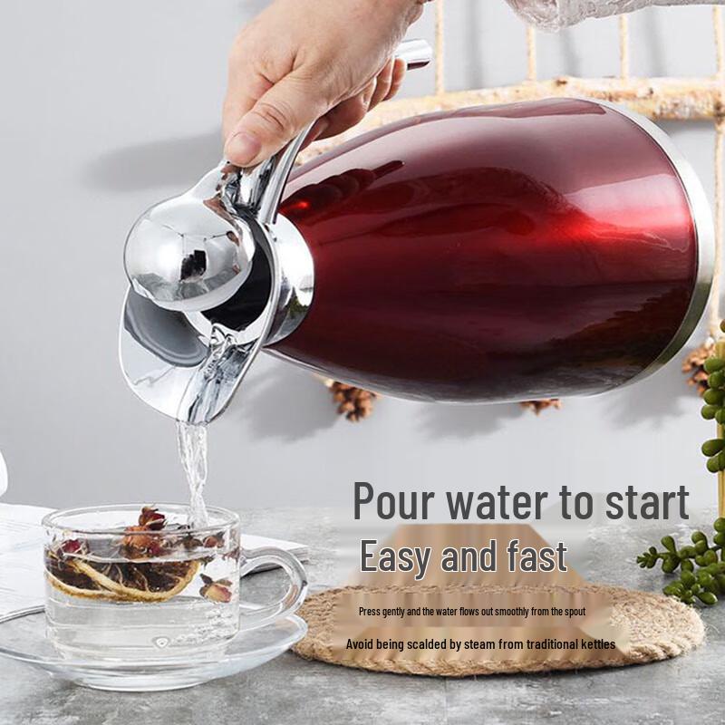 Isolierkanne aus Edelstahl