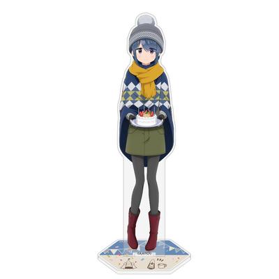 [Official] 2D COSPA "Laid-Back Camp SEASON 3" Original Illustration Shima Rin Acrylic Stand (Large) Birthday Camp Ver.