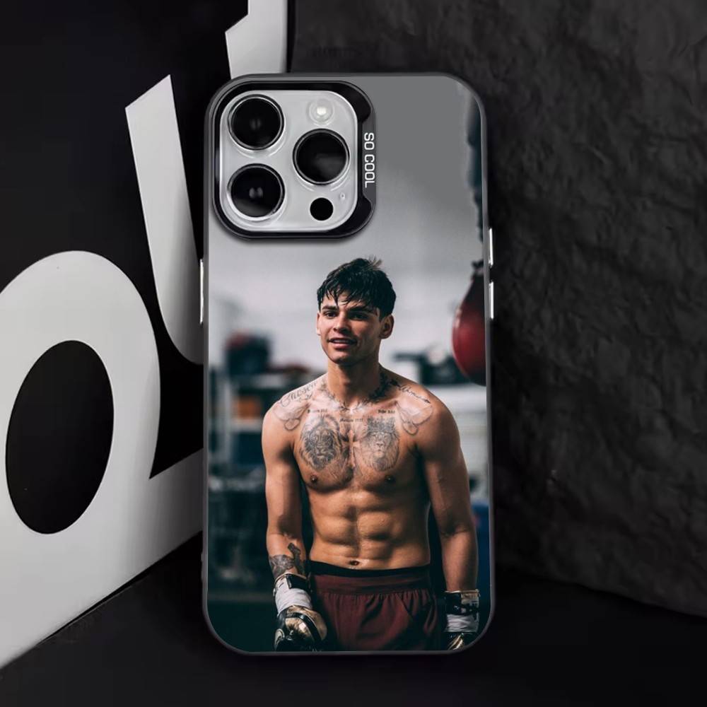 Ryan Garcia   Phone Case For iPhone 17,16,15,14,13,12,11 Plus,Pro Max,XS,Colored Silver Plated Inside Cover