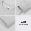 Izzue Cat Print Long-Sleeved Pullover Hoodie