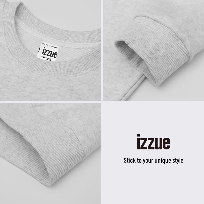 Izzue Cat Print Long-Sleeved Pullover Hoodie