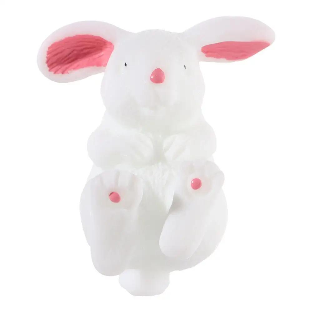 Geschenk Puppenhaus Ornament Mini Tier Handwerk Miniatur Kaninchen Figur Mikro Landschaft Harz Hase Statue Feengarten