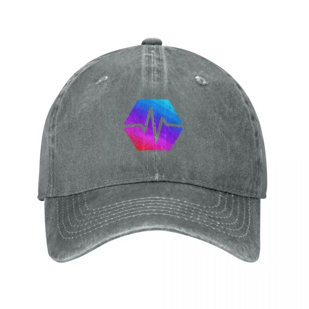 PulseChain Logo Baseball Cap Unisex hat Rave golf hat genuine winter hats for Unisex Baseball For Unisex Womens